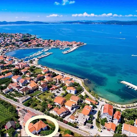 Danijel Apartmans Bibinje Exterior foto